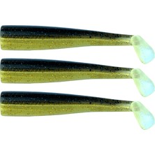 Gt-Bio 3x Bodies Roller Shad 125 Silikon Yem ( 3x Yedek Gövde )