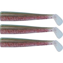 Gt-Bio 3x Bodies Roller Shad 125 Silikon Yem ( 3x Yedek Gövde )