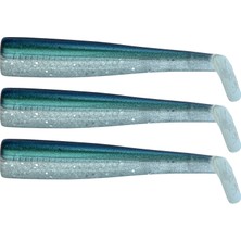 Gt-Bio 3x Bodies Roller Shad 125 Silikon Yem ( 3x Yedek Gövde )