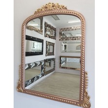 Ayna Denizi Lady Copper Gold Model Rose Gold Altın Renk Dekoratif Ayna