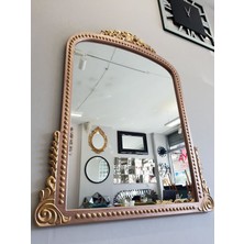 Ayna Denizi Lady Copper Gold Model Rose Gold Altın Renk Dekoratif Ayna