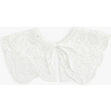 Koton Fisto Seyyar Yaka Bağlamalı Işlemeli