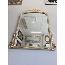 Ayna Denizi Lady Shiny Gold Model Platin Altın Renk Dekoratif Ayna