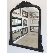 Ayna Denizi Lady Black Model Siyah Renk Dekoratif Ayna