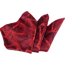 Cengiz Inler Geometrik Desen Desenli Mendilli Mikrofiber Erkek Kravat