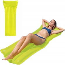intex Yeşil Şişme Deniz Havuz Yatağı - Inflatable Swimming Mattress 183×69 cm Green – 59703