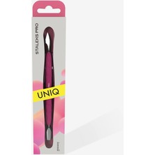 Staleks Gummy' Unıq 10 Type 3 Silikon Saplı Tırnak Eti Itici (Geniş Yuvarlak + Dar Yuvarlak Itici)''