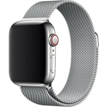 Seci Apple Watch 38-40 mm Metal Kordon - Gümüş