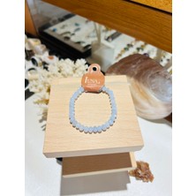 Luna Jewellery Akuamarin Doğal Taşlı Bileklik