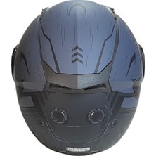 Jaika Çene Açılır Kask Z2 Grey