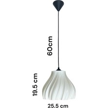 Limon 3Design Aurora Luminis Modern ve Şık E27 LED Uyumlu Avize - Enerji Tasarruflu, Uzun Ömürlü Aydınlatma