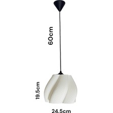 Limon 3Design Luminous Modern ve Şık E27 LED Uyumlu Avize - Enerji Tasarruflu, Uzun Ömürlü Aydınlatma
