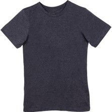 Neleral Oversize Bisiklet Yaka Unisex Kısa Kollu Basic Tshirt