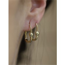 Yenigün Kuyumculuk 14 Ayar Altın Eski Zaman Modeli Küpe