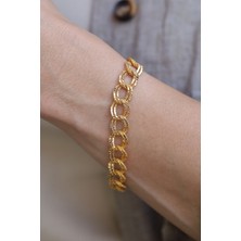 Yenigün Kuyumculuk 14 Ayar Altın Kadın (9.41 Gr) Samanyolu Bileklik