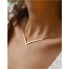 Yenigün Kuyumculuk 14 Ayar Altın Taşsız Su Yolu Gerdanlık