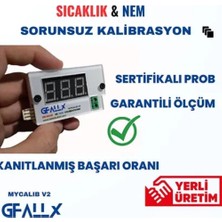 Tosbai Gfallx Mycalıb V2 Nem ve Isı Ölçer Kalibrizasyon Cihazı Kalibre