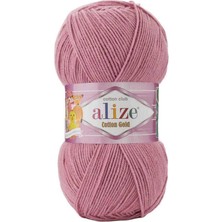Alize Cotton Gold El Örgü Ipliği 5'li Paket 676 Gül