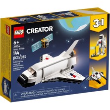 Creator Uzay Mekiği 31134-6 Yaş ve Üzeri Çocuklar Için Astronot ve Uzay Gemisi Modelleri Içeren Yaratıcı Oyuncak Yapım Seti (144 Parça)
