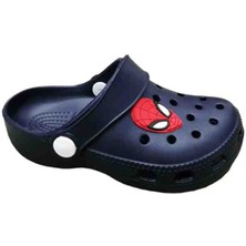 Ayz Spiderman Örümcek Adam Erkek Çocuk Kaydırmaz Tabanlı Ev Anaokulu Deniz Yumuşak Sandalet Terlik