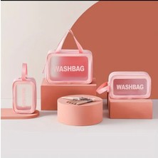 WASHBAG 3’lü Seyahat Kozmetik Çanta Seti