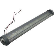 12V-24V TAVAN LAMBASI ANAHTARLI (24 LEDLİ) BEYAZ 30 CM