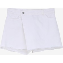 People By Fabrika Şort Etek, 40, Bej