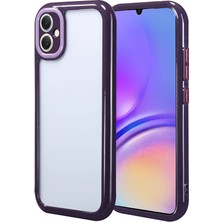 Pilanix Samsung Galaxy A05 Kılıf Renkli Silikon Kenarlı Arkası Şeffaf Kamera Korumalı Vitamin Kapak