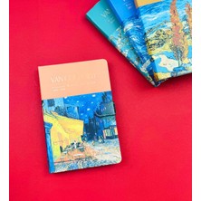 Giftmoda Van Gogh Tasarımlı Mıknatıs Kapaklı Defter BM-1211