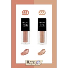 Pastel Glow Liquid Eyeshadow Set - Likit Far 221 + 222 + Togin Çanta Hediye