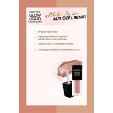 Pastel Glow Liquid Eyeshadow Set - Likit Far 221 + 222 + Togin Çanta Hediye