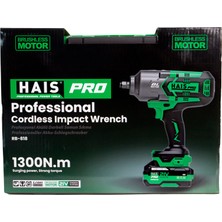 Hais Pro Profesyonel Darbeli Somun Sıkma 1300 Nm 21 V