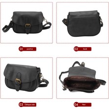 Noble1 Kadın Omuz Çantası Yeni Pu Deri Moda Messenger Satchel Tote Crossbody Çanta Çanta (Siyah) (Yurt Dışından)