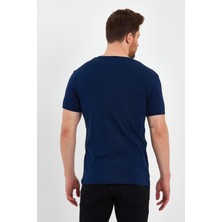 Uomo Park 2124 Düğmeli Yaka Kısa Kollu T-Shirt