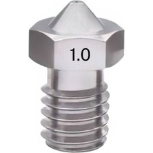 egc Teknoloji 1.0mm E3D V5/v6 Çelik Nozzle - 1.75MM