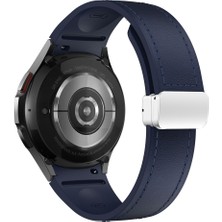 YKD Store Samsung Galaxy Watch 6 İçin Manyetik Toka Pu Silikon Kayış (Yurt Dışından)