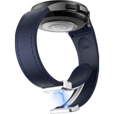 YKD Store Samsung Galaxy Watch 6 İçin Manyetik Toka Pu Silikon Kayış (Yurt Dışından)