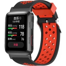 YKD Store Huawei Watch D İçin Iki Renkli Silikon Kayış (Yurt Dışından)