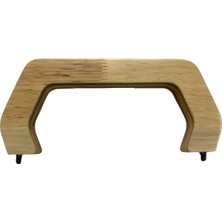 Bambu Ahşap Çanta Bursu 25 cm MB17