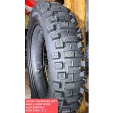 Golden Star 140/80-18 Yumuşak Soft Arka Lastik XR78B. Enduro Cross. Stok Kodu 1012