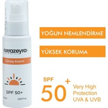 Nutrazeyra Cosmetics 50 Spf Suya Dayanıklı Güneş Kremi ve Yüz Peelingi Cilt Bakım Seti