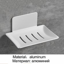 Jinlin Shop B Siyah Renk Stili Duvar Monteli Sabunluk Tutucu Mutfak ve Banyo Organizatoru Metal Sabunluk - Matkap Gerektirmez (Yurt Dışından)