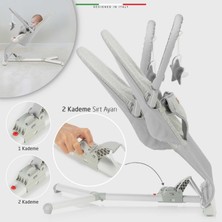 Elele Lora Katlanabilir Kademeli Sallanan Ana Kucağı Gri