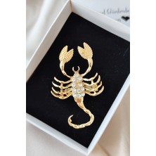 Bb Mysticscorpio Akrep Broşu