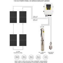 Hegel 110 Volt 13,5 Amper V1 Dc Solar Dalgıç Pompa