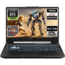 Asus Tuf Gaming A15 FA506NF-HN050 Ryzen5 7535HS 8gb 512SSD RTX2050 15.6" Fullhd Freedos Taşınabilir Bilgisayar