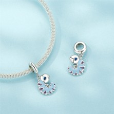 Jeffrry1 Pendant Charm Chameleon Kadınlar Için Karşılaştırılmış Farklı Bileklikler ve Kolye 925 Gümüş (Yurt Dışından)