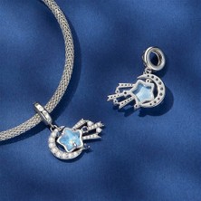 Jeffrry1 Pendant Charm Dreamy Meteor Kadınlar Için Karşılaştırılmış Farklı Bileklikler ve Kolye 925 Gümüş (Yurt Dışından)