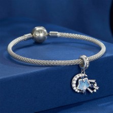 Jeffrry1 Pendant Charm Dreamy Meteor Kadınlar Için Karşılaştırılmış Farklı Bileklikler ve Kolye 925 Gümüş (Yurt Dışından)