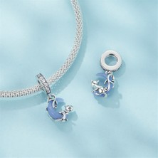 Jeffrry1 Pendant Charm Açık Ay Kedi Kadınlar Için Karşılaştırılmış Farklı Bileklikler ve Kolye 925 Gümüş (Yurt Dışından)